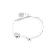 Bransoletka Shiny Heart Pink