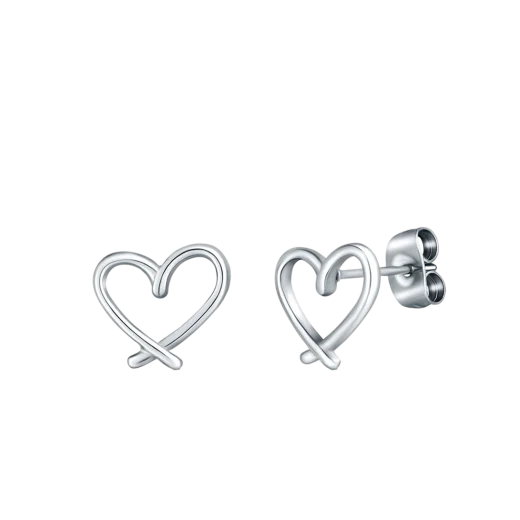 Kolczyki Emery Silver