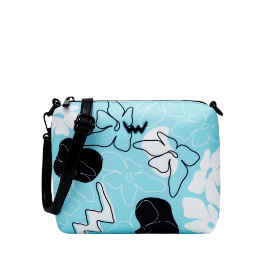 Nuria Flowers Line Blue