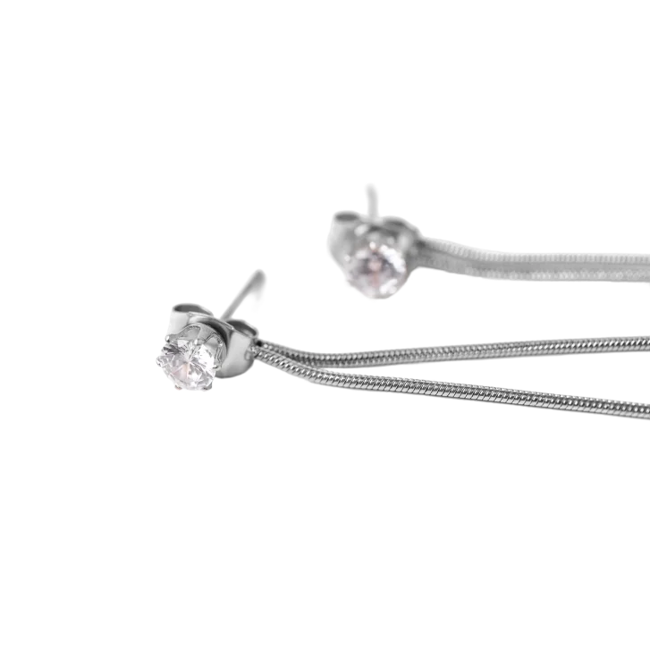 Kolczyki Bowy Silver