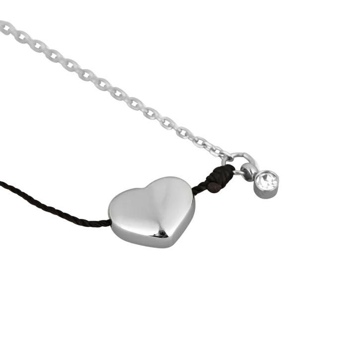 Bransoletka Shiny Heart Black