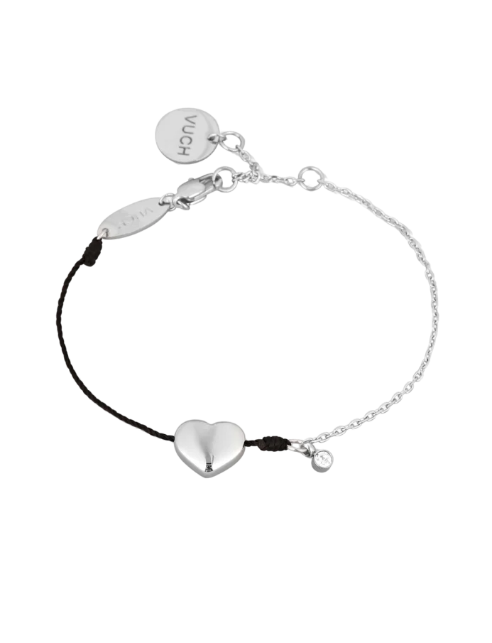 Bransoletka Shiny Heart Black
