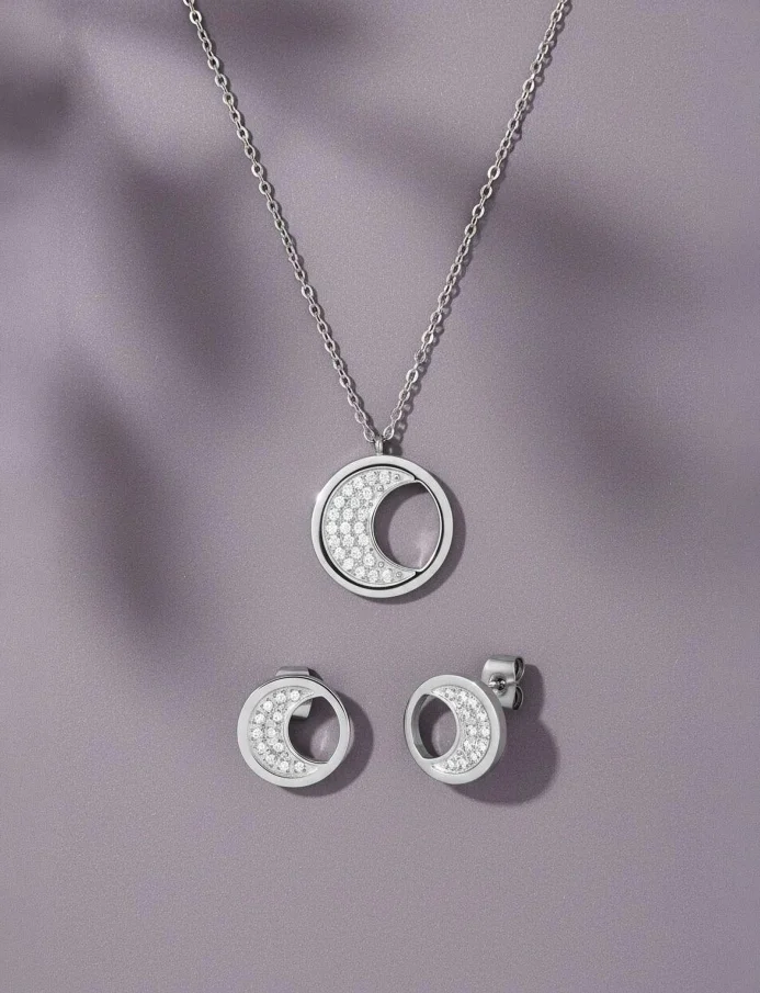Naszyjnik Moon Silver