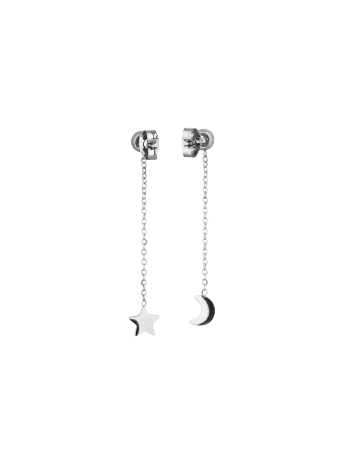 Kolczyki Infinity Silver