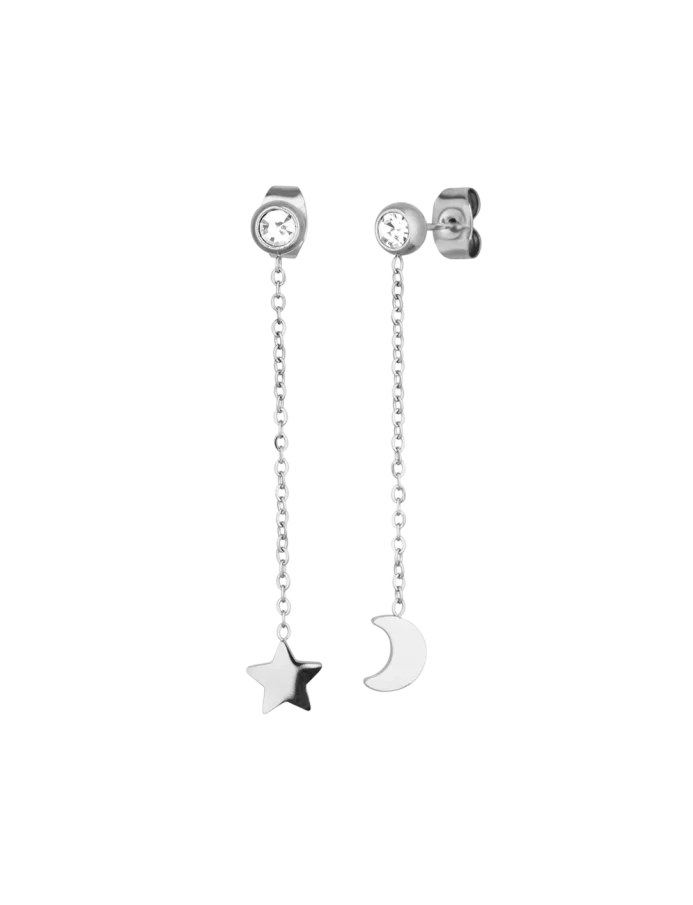 Kolczyki Infinity Silver