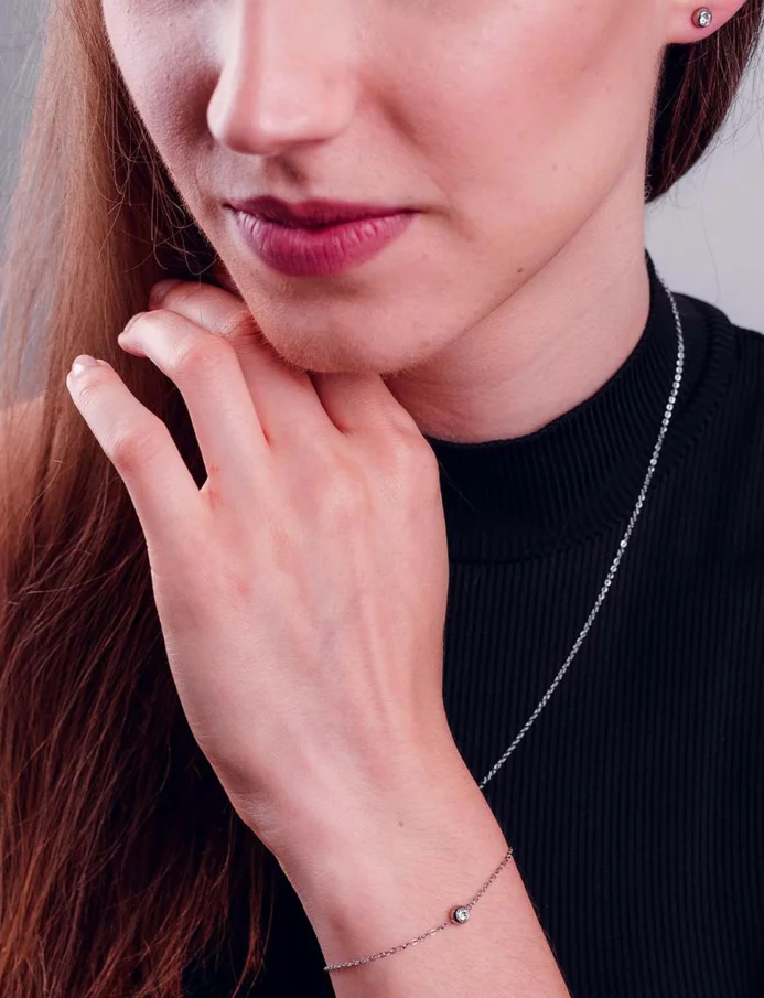 Kolczyki Gem Silver