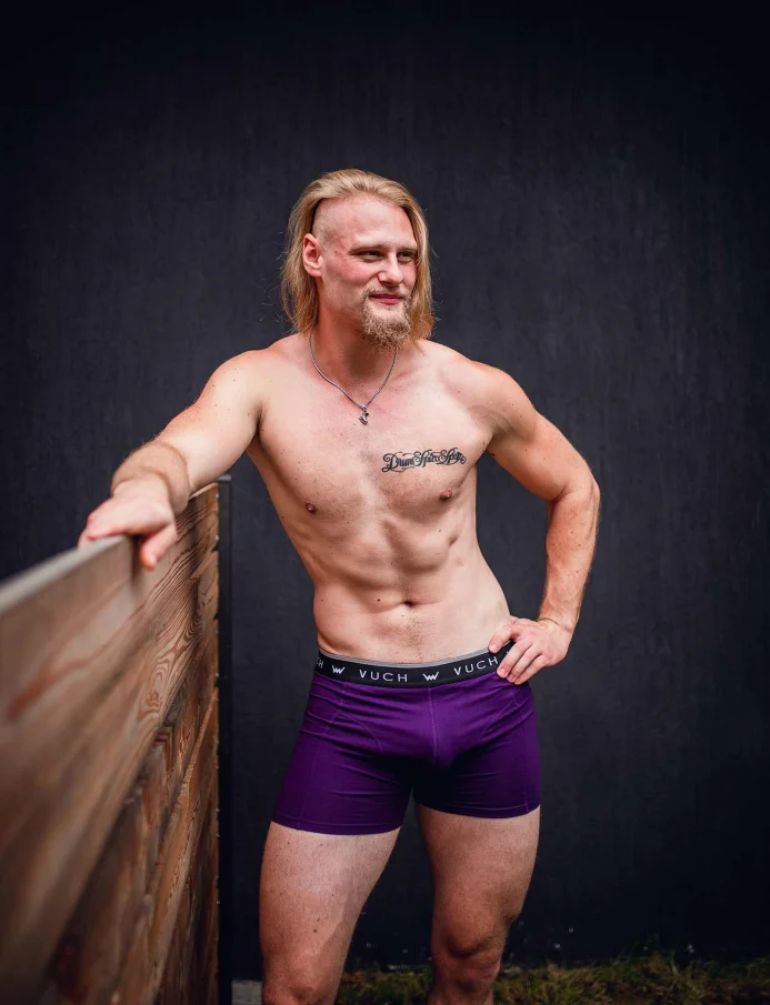 Declan Dark Purple