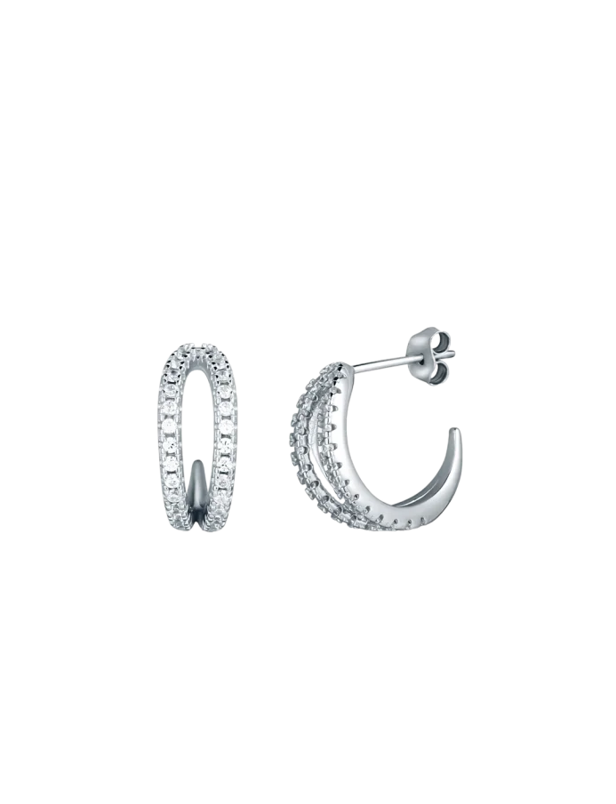 Kolczyki Amity Silver
