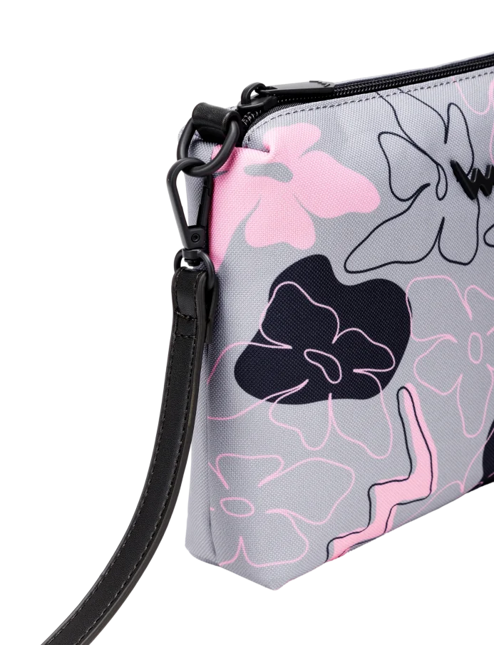 Nuria Flowers Line Grey