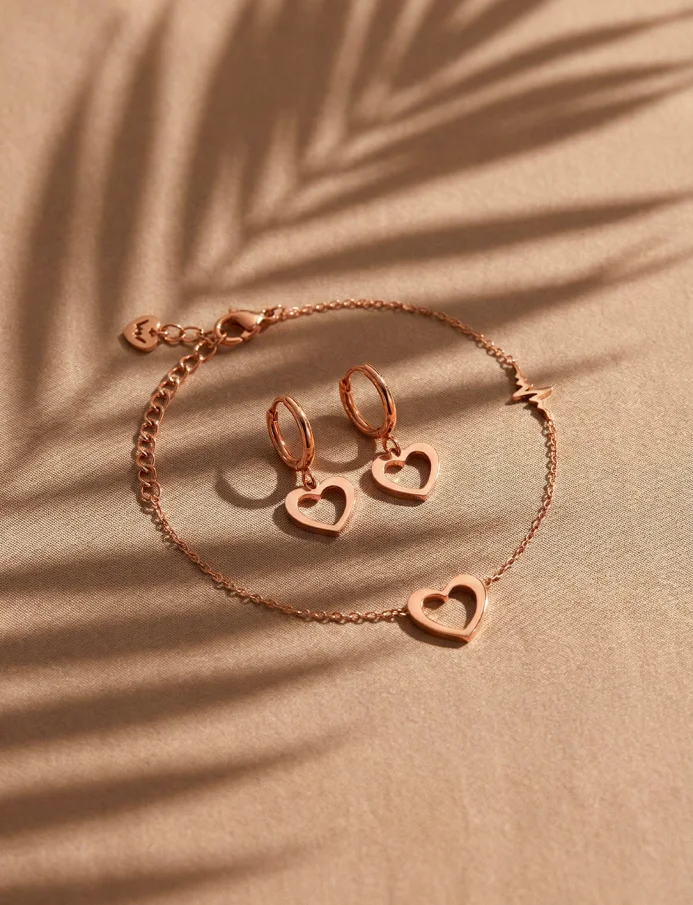 Kolczyki Glimmer Rose Gold