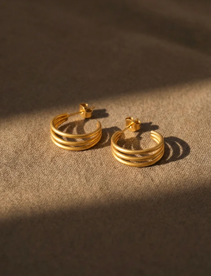 Kolczyki Elegy Gold