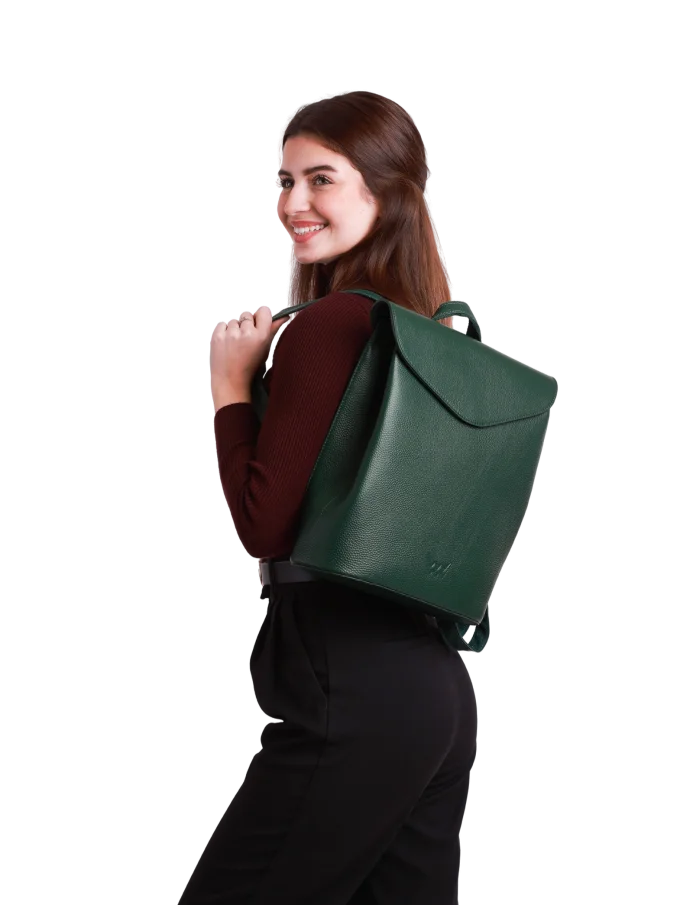 Joanna Leather Green