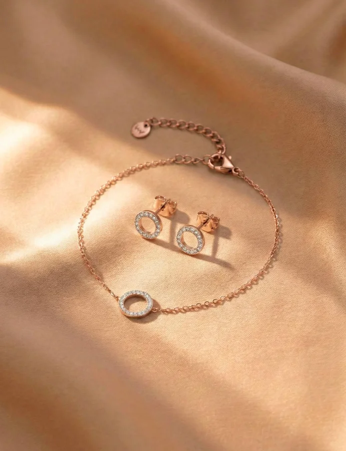 Bransoletka Elorina Rose Gold