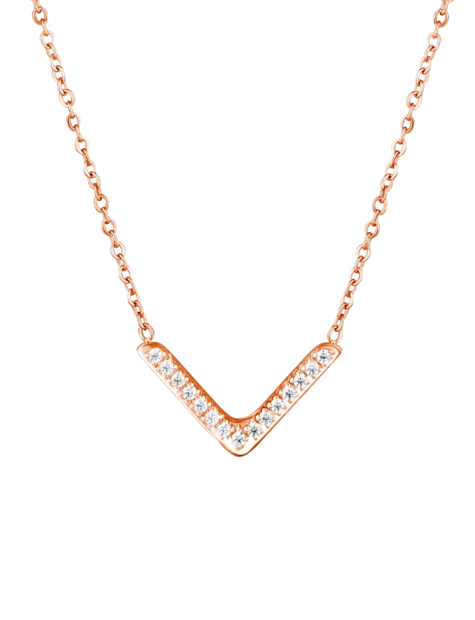Naszyjnik Amelora Rose Gold