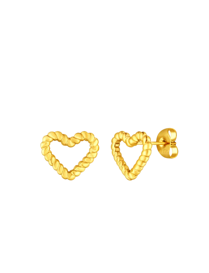 Kolczyki Arisca Gold