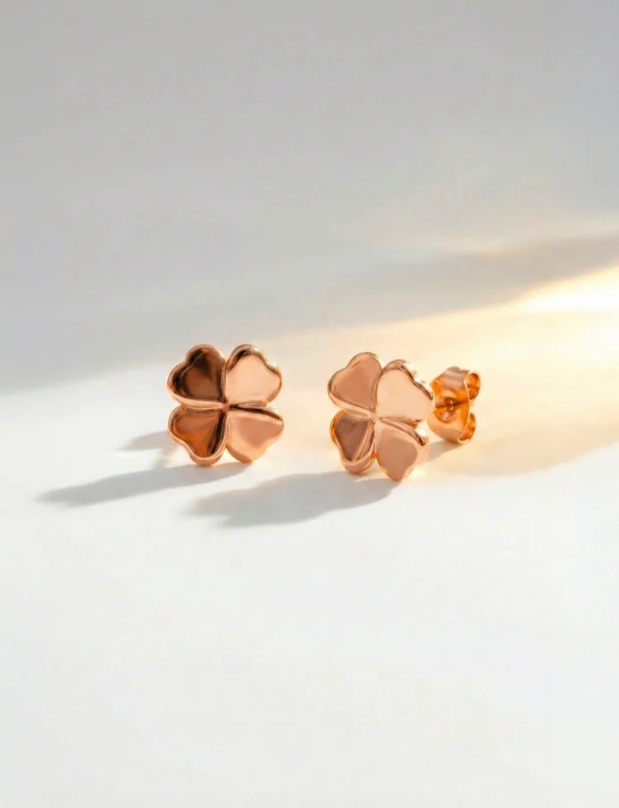 Kolczyki Fouria Rose Gold