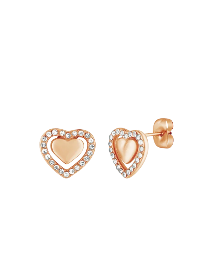 Kolczyki Lunira Rose Gold
