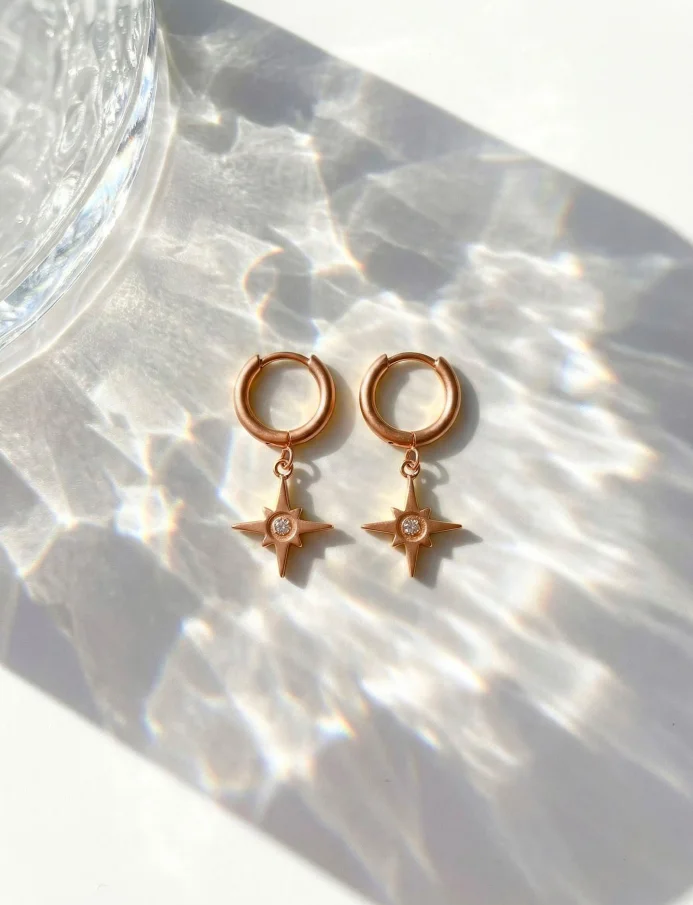 Kolczyki Staria Rose Gold