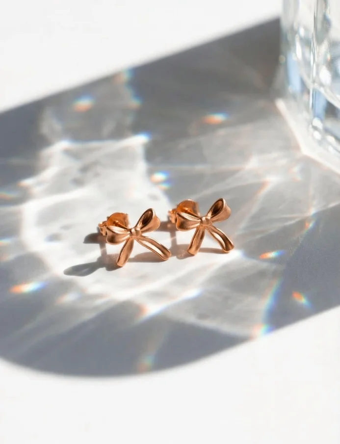 Kolczyki Celiva Rose Gold