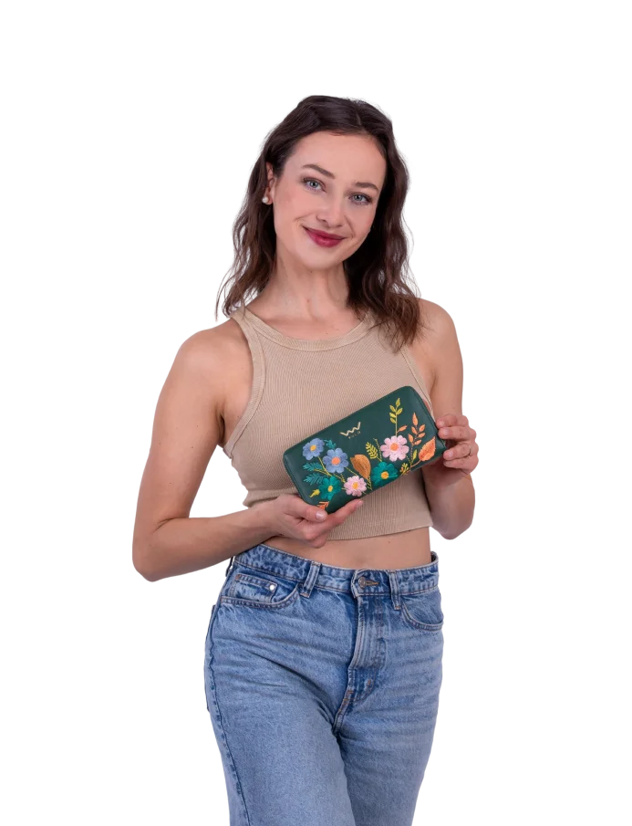 Nightie Nicci Flowers Green