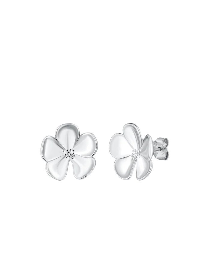 Kolczyki Floret Silver