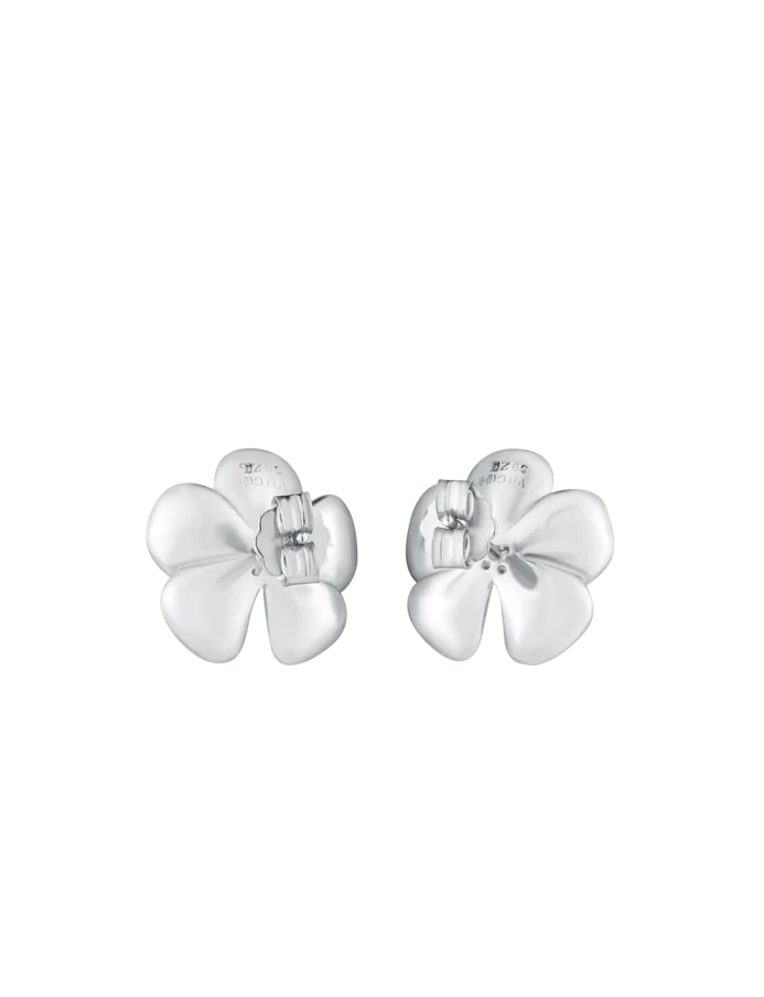 Kolczyki Floret Silver