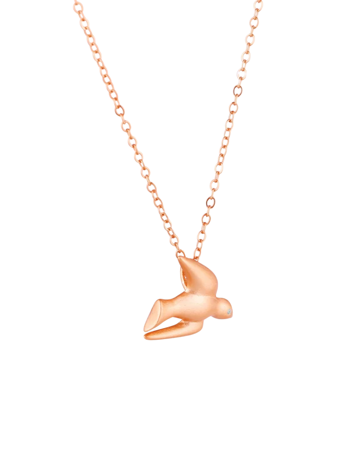 Naszyjnik Dove Rose Gold