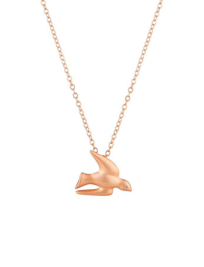 Naszyjnik Dove Rose Gold