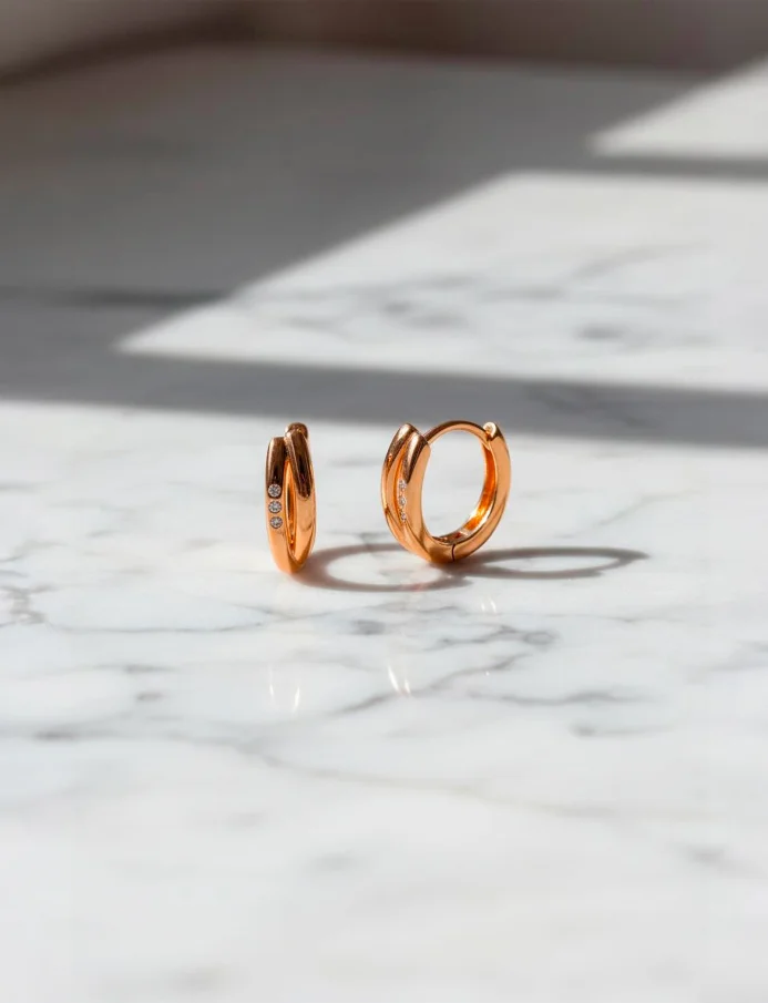Kolczyki Elysium Rose Gold