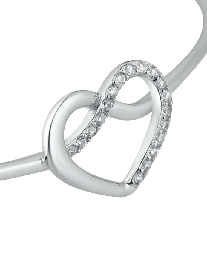 Bransoletka Annie Heart Silver
