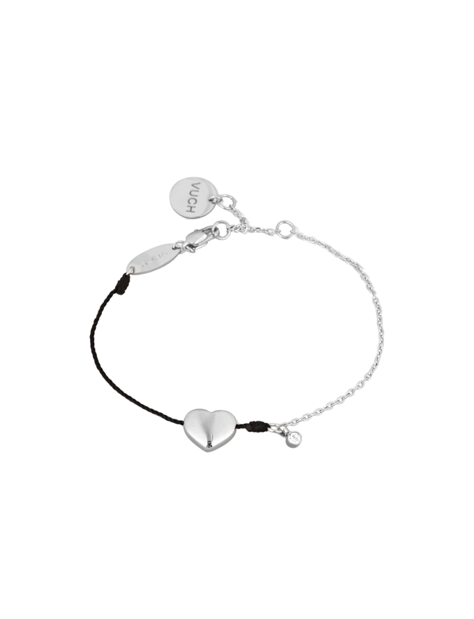 Bransoletka Shiny Heart Black