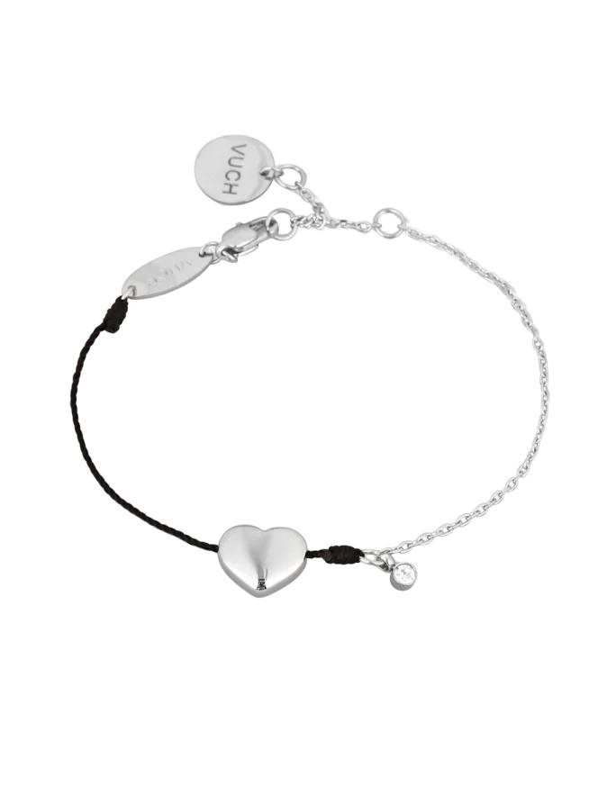 Bransoletka Shiny Heart Black