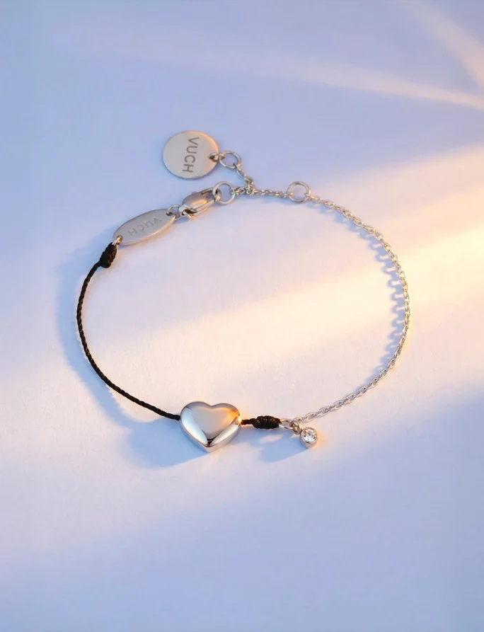 Bransoletka Shiny Heart Black