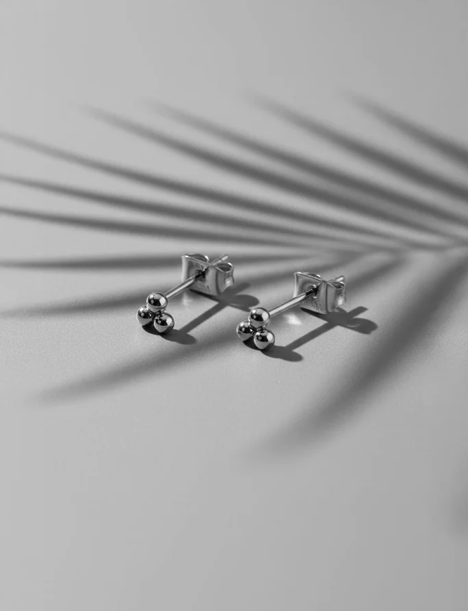 Kolczyki Irakli Silver