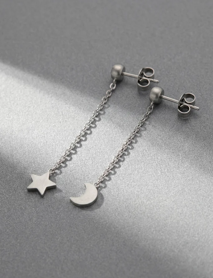 Kolczyki Infinity Silver