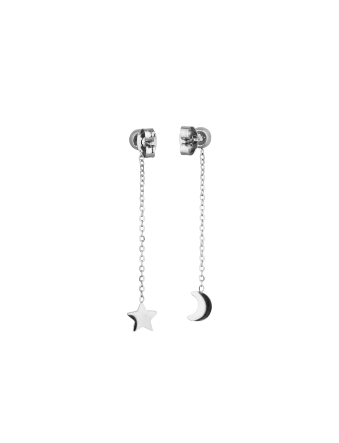 Kolczyki Infinity Silver