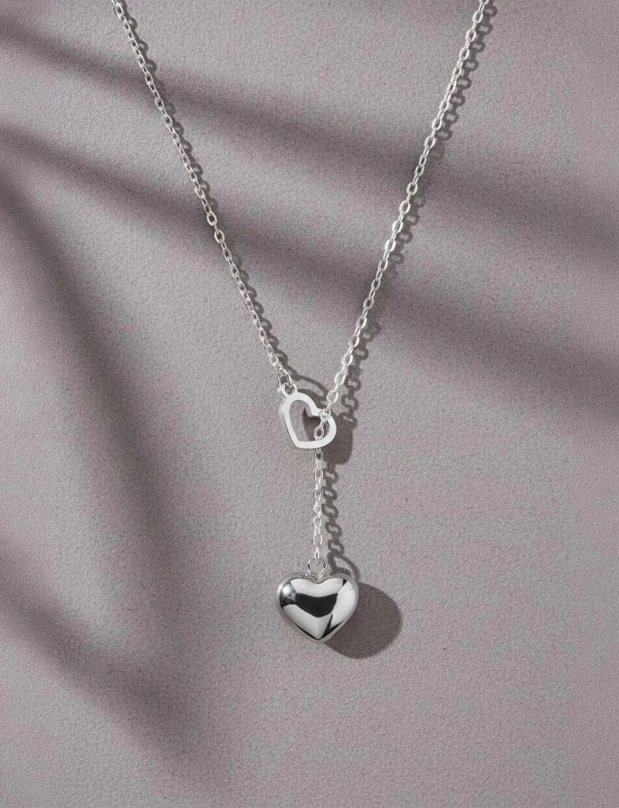 Naszyjnik Sweet heart Silver