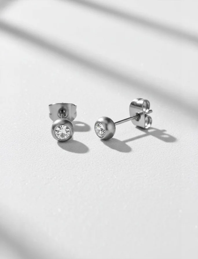 Kolczyki Gem Silver