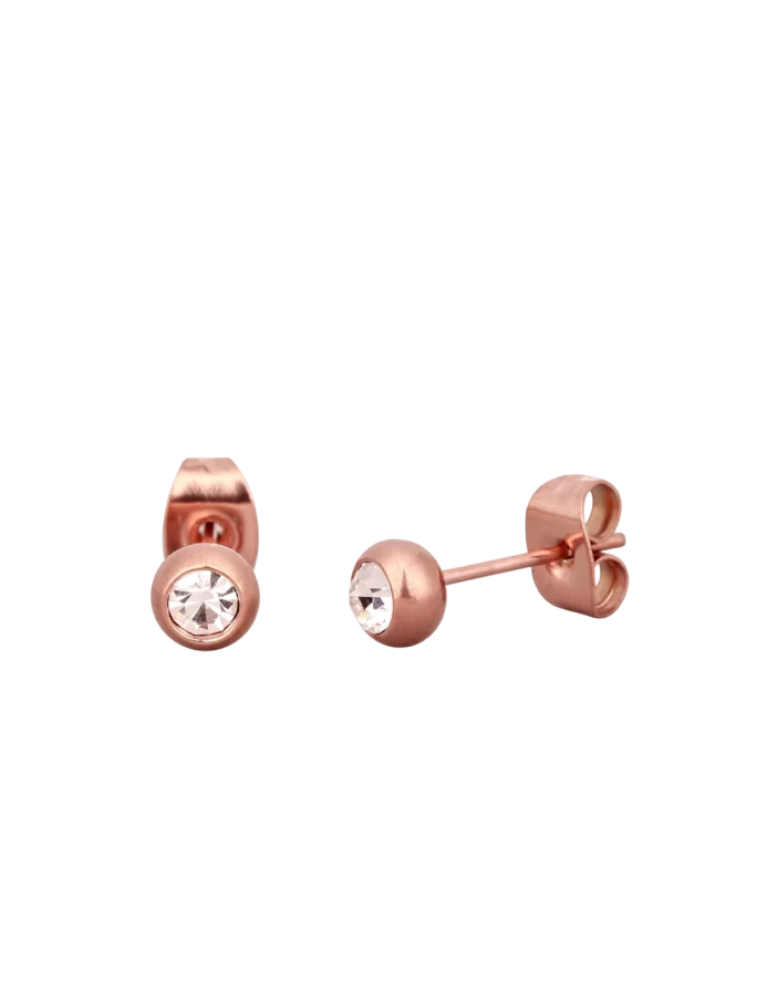 Kolczyki Gem Rose Gold