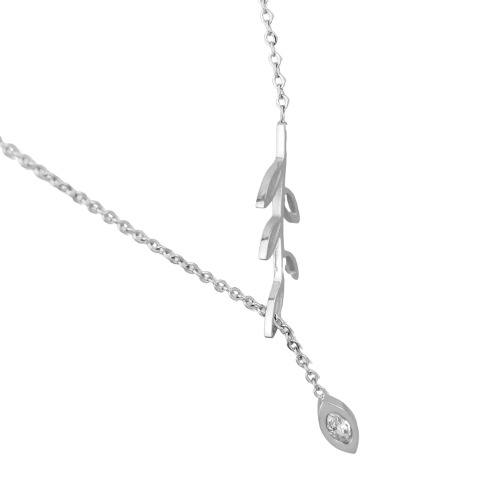 Naszyjnik Fallness Silver