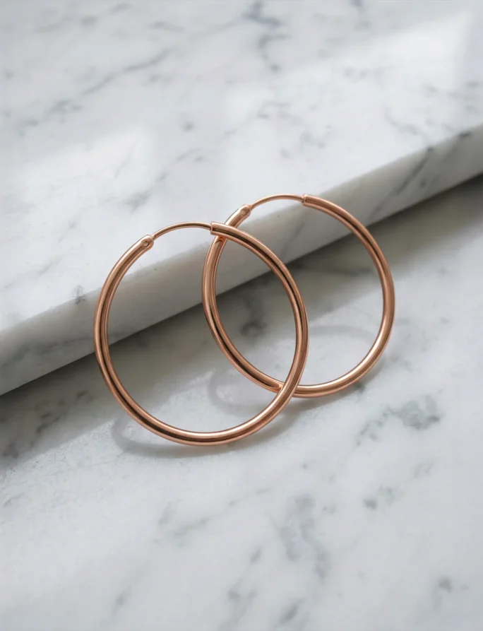 Kolczyki Yetta Rose Gold