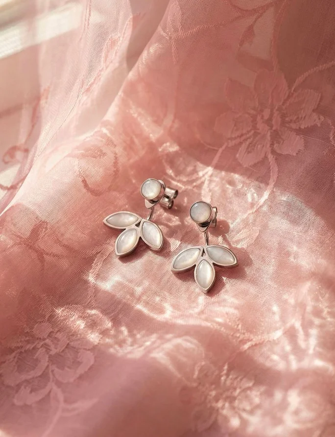 Kolczyki Lilies Moon