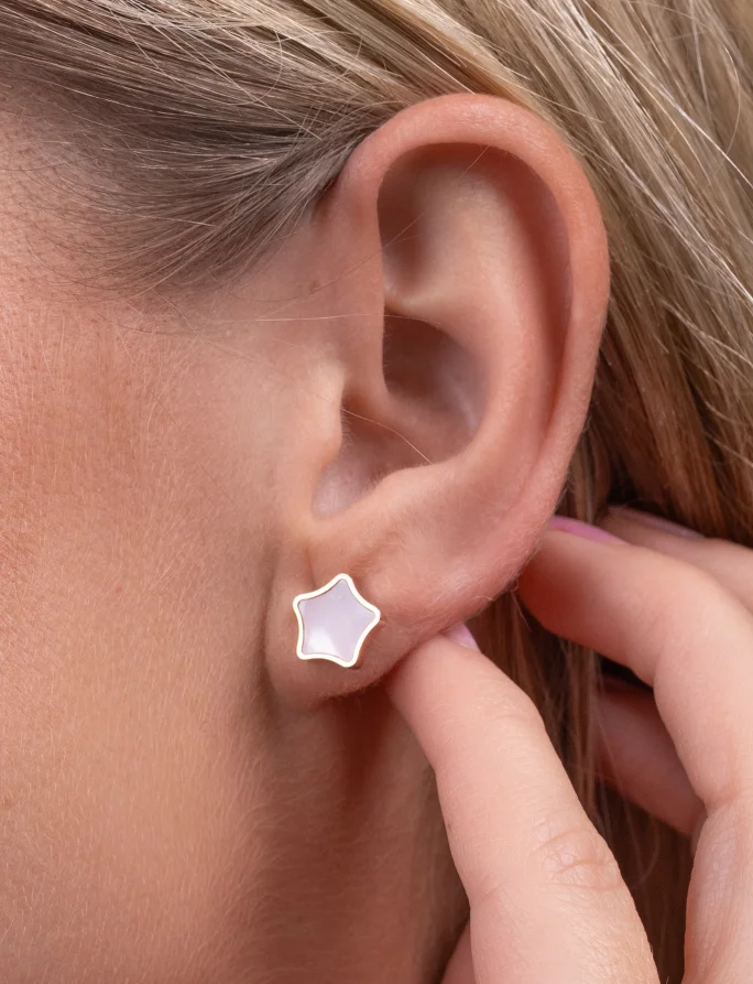 Kolczyki Moore Rose Gold