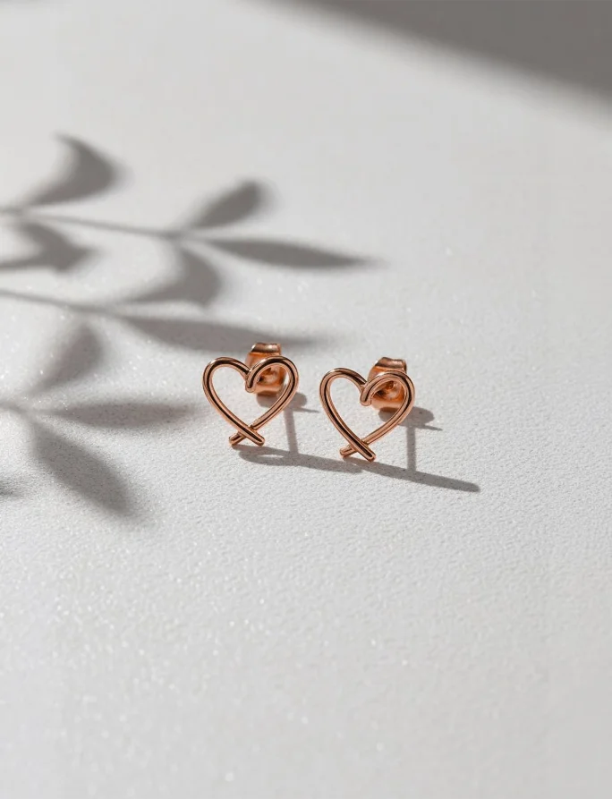 Kolczyki Emery Rose Gold