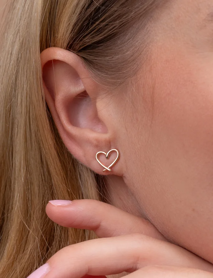 Kolczyki Emery Rose Gold