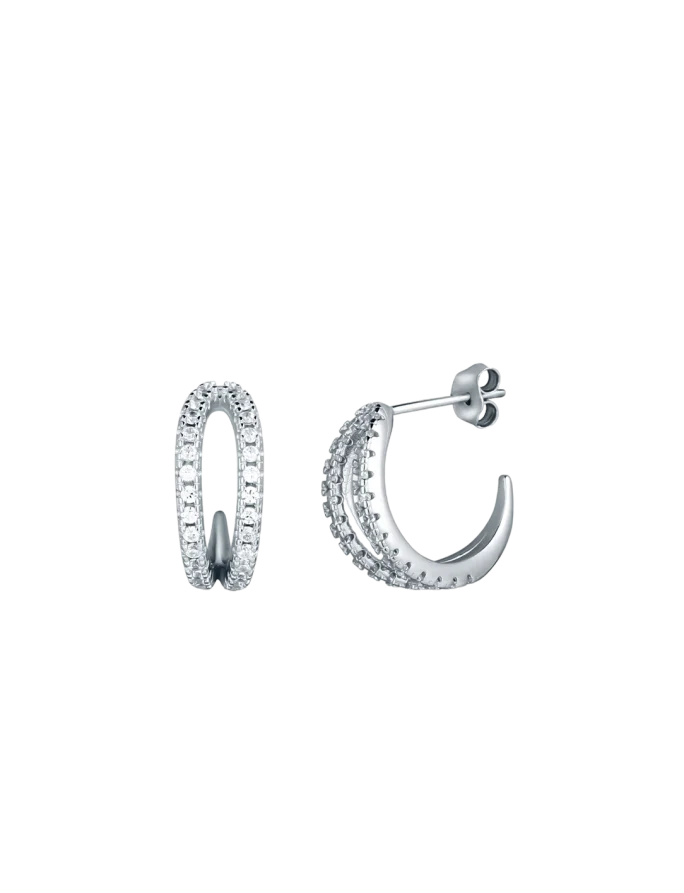 Kolczyki Amity Silver