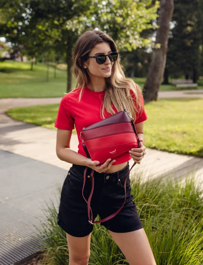 Coalie Striped Red