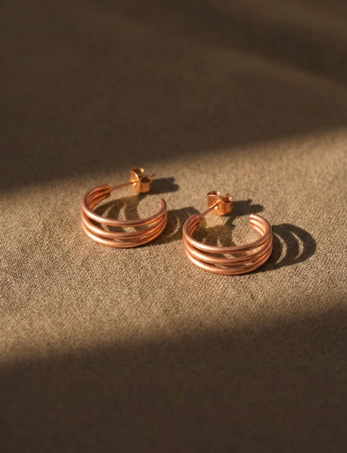 Kolczyki Elegy Rose Gold