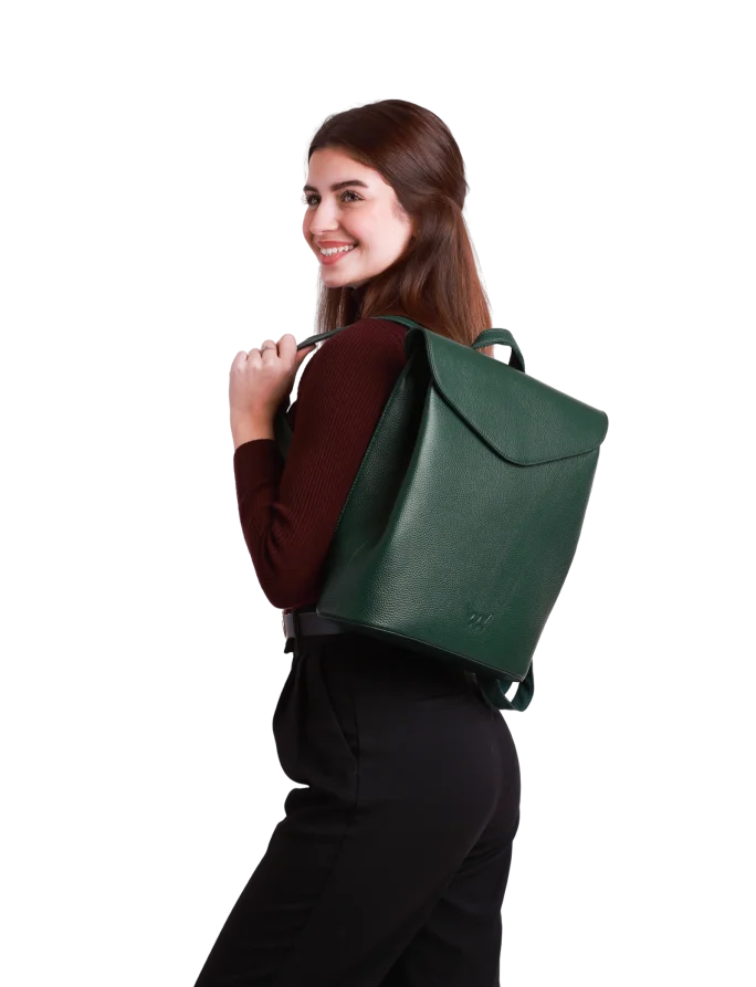 Joanna Leather Green