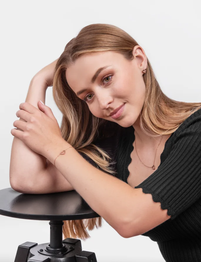 Bransoletka Arisca Rose Gold